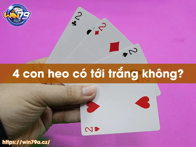 4 con heo có tới trắng không?