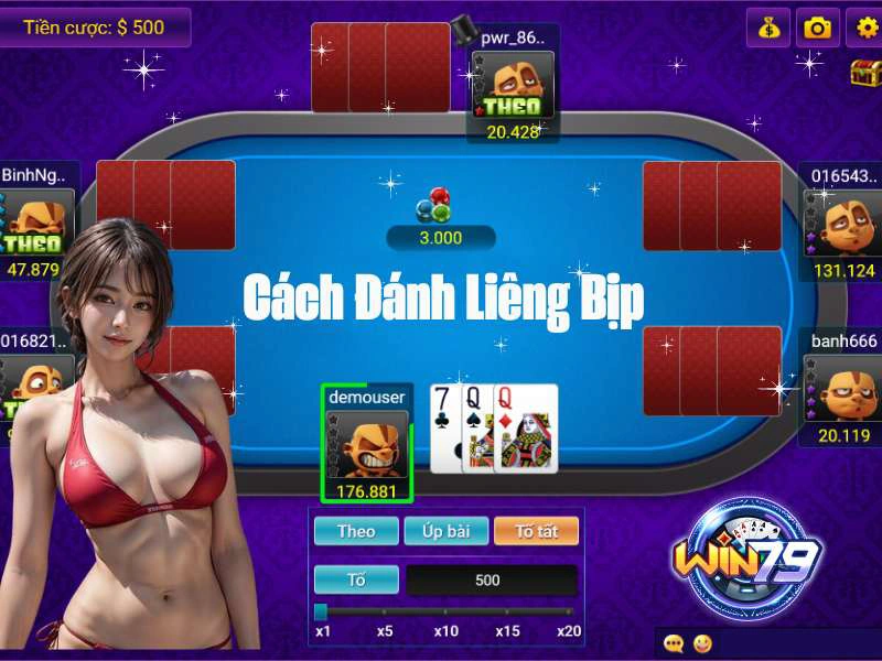 Cách đánh liêng bịp