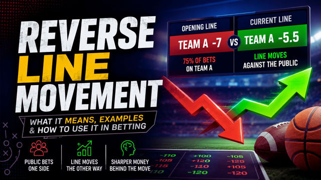 Reverse line movement là gì? Dấu hiệu nhận biết kèo ngược